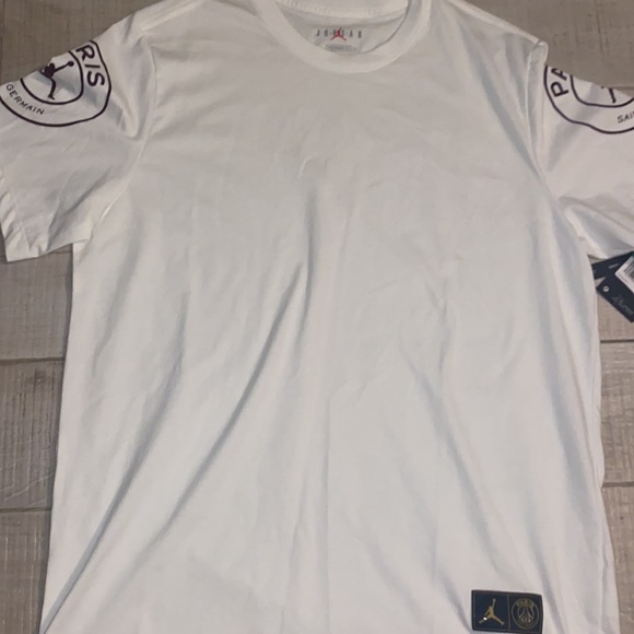 Other - PSG white JORDAN SHIRTS ..new with tag